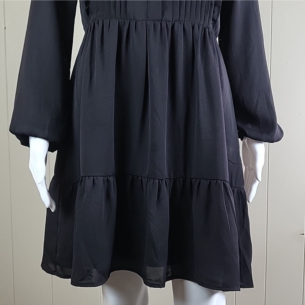 J. Crew Mercantile Ruffle Pintuck Dress - Picture 9 of 14